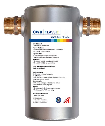 Структуризатор воды EWO Classic 1 (Австрия)