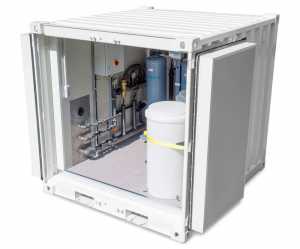 Автономна модульна (мобільна) установка очищення води в контейнері ОАЗИС С-3000