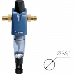 BWT F1 ¾ Самопромывной фильтр механической очистки воды